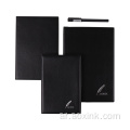 PU Leather Notebook Binder Hardcover Tectionization Transfer